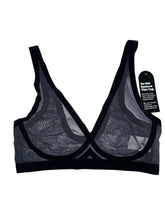 EBY women’s sheer mesh bralette S NEW