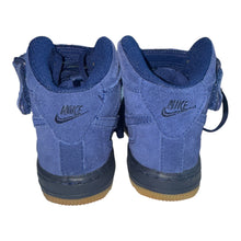 Nike toddler boys Force 1 mid LV8 Blue Void Gum 11C
