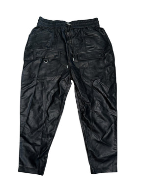 We The Free by Free People women’s City of Angels vegan leather cargo pants XS