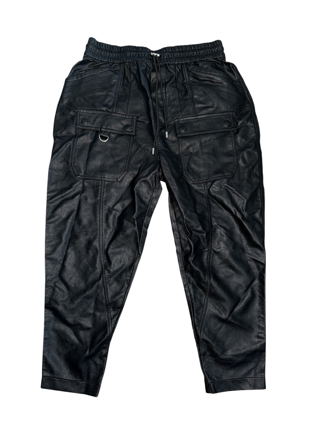 We The Free by Free People women’s City of Angels vegan leather cargo pants XS