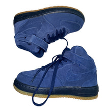 Nike toddler boys Force 1 mid LV8 Blue Void Gum 11C