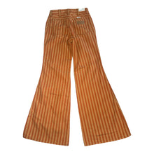 Wrangler women’s Wanderer 622 retro striped wide bell bottoms 25/32 NEW