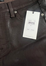 Seven 7 For All Mankind women’s coated high waist slim kick jeans 30 NEW