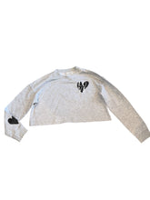 Revelation juniors cropped LOVE sweatshirt S