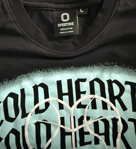Overtime boys Cold Hearts graphic tee L