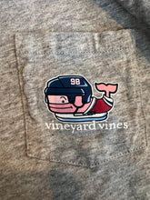 Vineyard Vines boys long sleeve pocket football whale tee M(12-14)