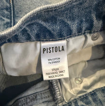 Pistola women’s Lana wide leg cuffed jeans 25