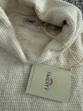 Faherty women’s Surf Waffle pullover turtleneck top XS NEW