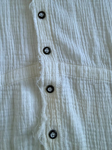 We The Free x Free People women’s gauzy button down shirt XS