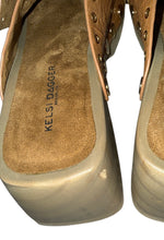 Kesli Dagger women’s Brooklyn Jolt clog sandals 7.5