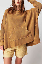 Free People One women’s Gannet oversized thermal hoodie XS