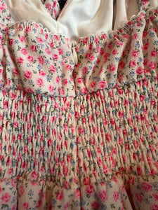 Katie J NYC tween girls Aubrey romper dress S(7-8)