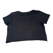 Prince Peter women’s/junior’s Long Live Rock N Roll distressed cropped tee S