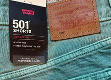 Levi’s women’s Original 501 high rise cutoff jean shorts 25 NEW