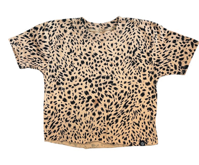 Treasure & Bond girls brushstroke cropped tee S(7-8)