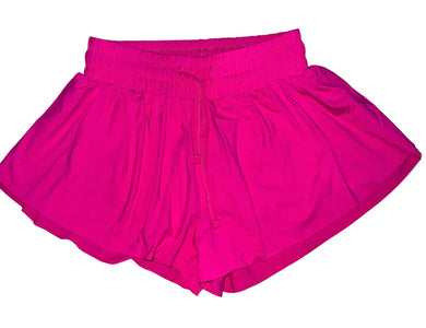Suzette Collection girls layered butterfly shorts M(8-10)