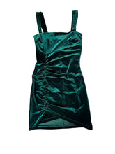 Windsor Junior/women’s ruched velvet cocktail dress M