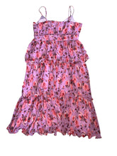 Likely women’s Adriana floral ruffle midi dress 14