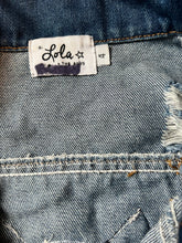 Lola & The Boys girls flip sequin unicorn denim jacket 4