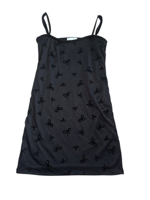 Cheryl Creations girls bow mesh dress L(14)