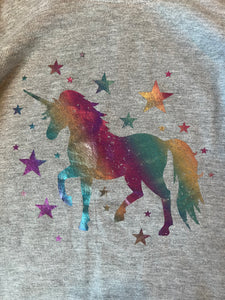 Pixie Lane girls metallic unicorn pocket hoodie 5