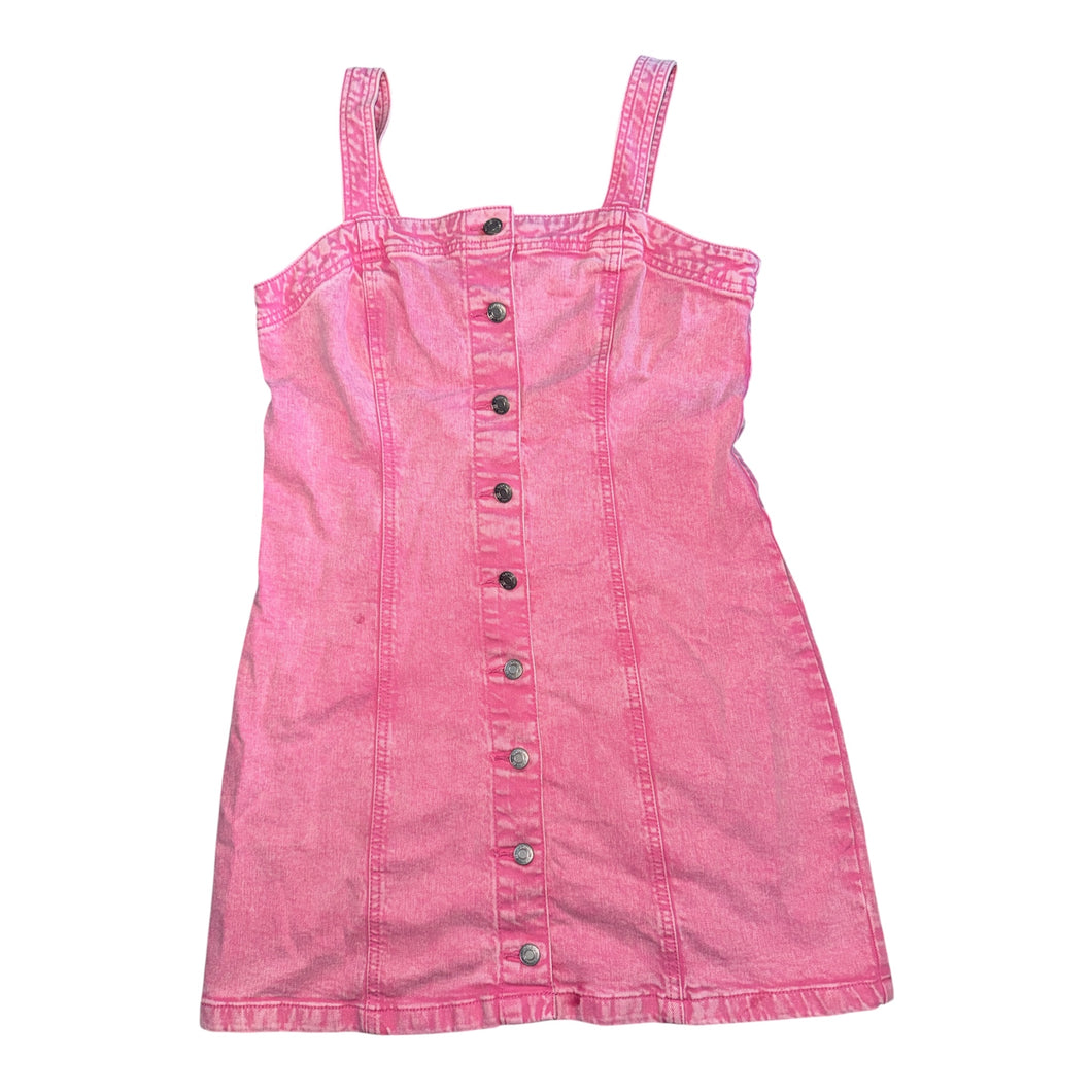 Women's Denim Mini Dress by Gap French Pink Size M