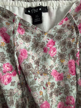 Flowers By Zoe girls floral tassel dress XL(12-14)