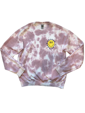 Gildan women’s tie dye Good Energy Club graphic sweatshirt M