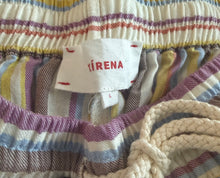 Xirena women’s Harper cropped pants in Sunshade stripe L