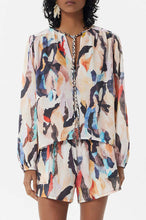 Maria Cher women’s 2pc Alsina Violet blouse & Dinner shorts set L