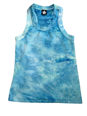 Pixie Lane girls ribbed racerback tank top 11-12