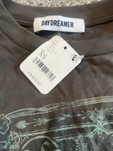 Daydreamer for Free People women’s Les Zeppelin poster mini tee dress XS NEW