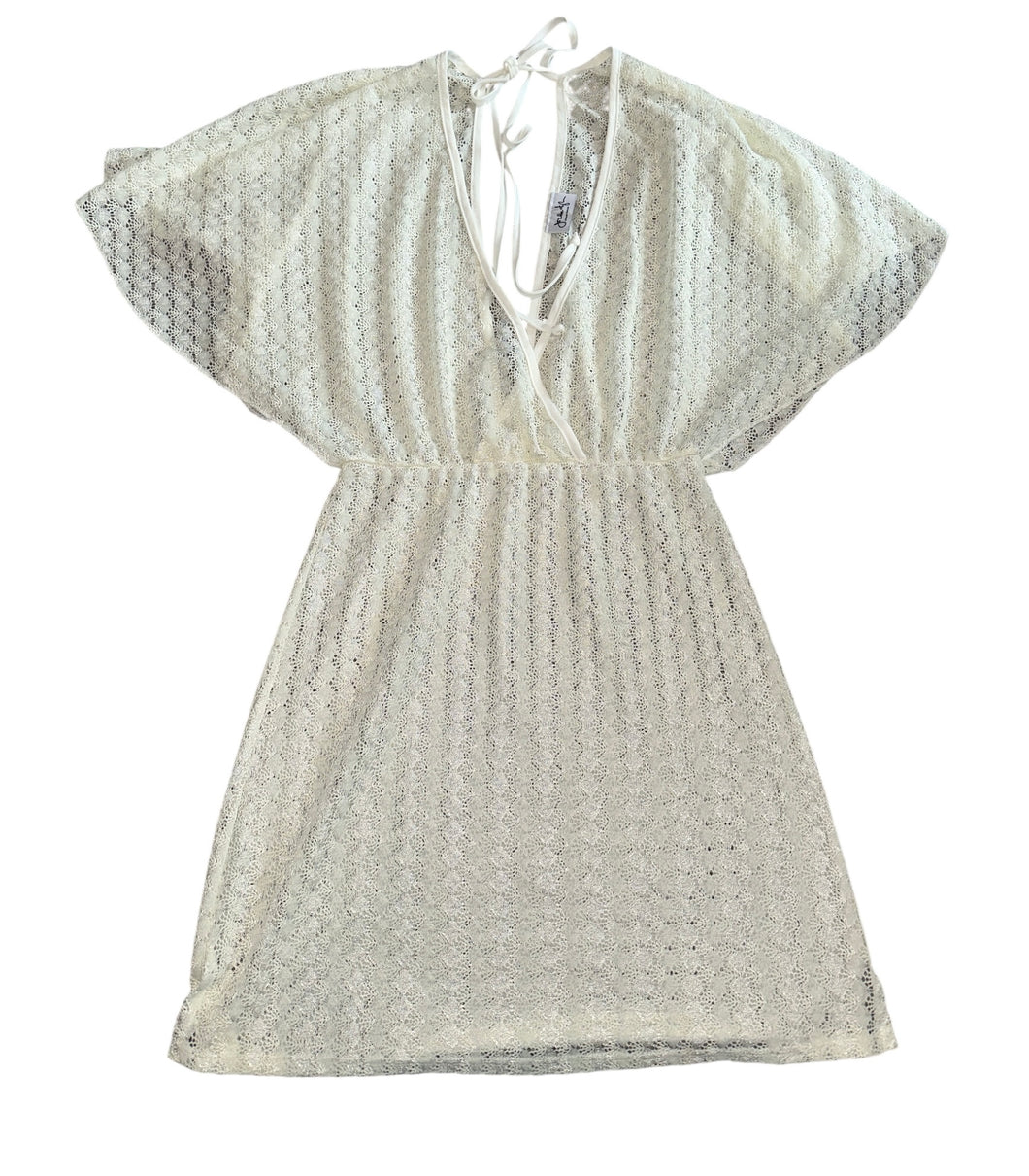 Jordan Taylor women’s crochet knit coverup dress S-M NEW