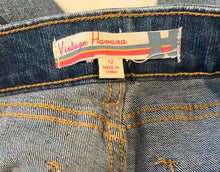 Vintage Havana girls hi rise cropped kick flare jeans 12 NEW