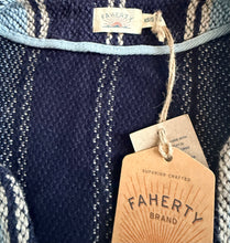 Faherty women’s Dockside cardigan in Tide Line Stripe XS/S NEW