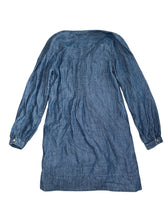 Faherty women’s Tried & True Isha long sleeve denim dress XS