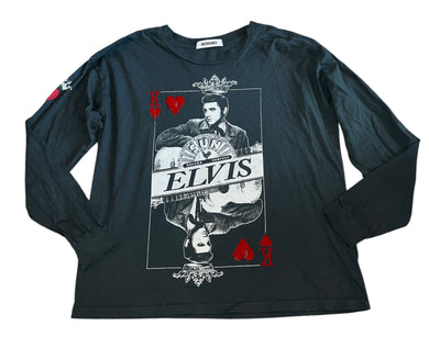 Daydreamer LA women’s Sun Records x Elvis king of hearts top XS
