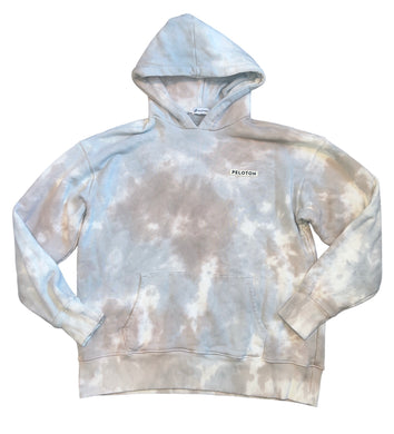 Peloton women’s tie dye Downtown pullover hoodie sweatshirt S