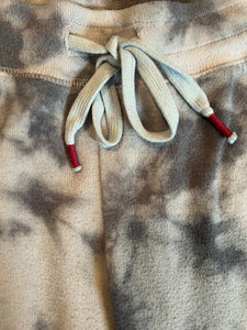 PJ Salvage women’s 2pc tie dye cozy knit lounge set XS