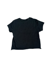 Retrobrand girls David Bowie graphic cropped tee L