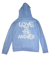 Vintage Havana girls Rock N Roll Love is the Answer hoodie sweatshirt L(14)