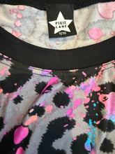 Pixie Lane girls 2pc leopard splatter pants set 9-10