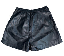 We The Free x Free People women’s Lita vegan leather shorts 0