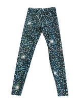 Terez girls sequin print (not real sequin) leggings S(7-8)