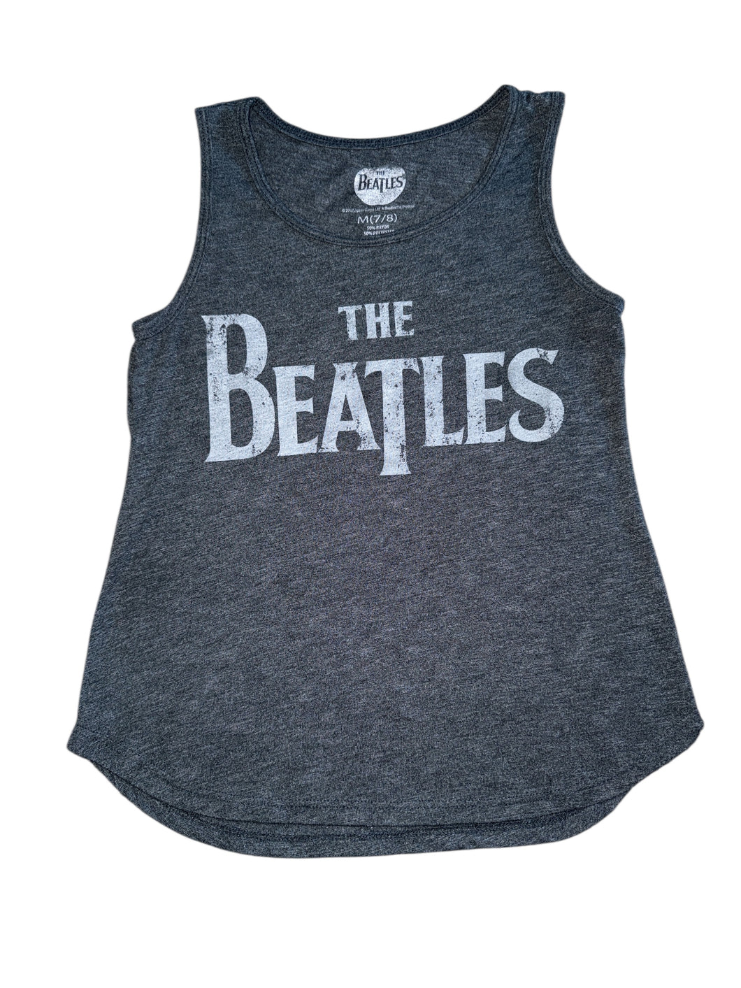 Beatles girls graphic tank top M(7-8)