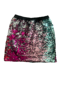 Rockets of Awesome girls sequin mini skirt 8
