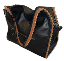 Grayson Big Buddha faux leather large shoulder bag