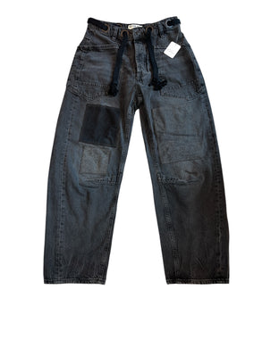 We The Free by Free People women’s Moxie pull-on barrel jeans 24 NEW