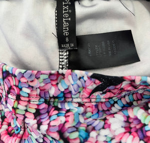 Pixie Lane girls hi shine beads and bolts tumble shorts 8