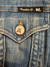 Frankie B women’s vintage slim fit jean jacket 2